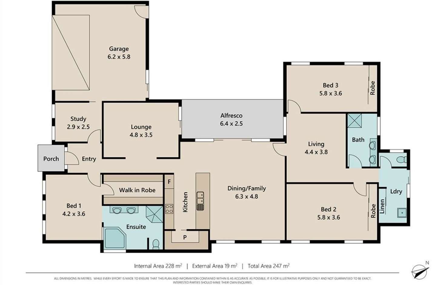 Floorplan of Homely house listing, 4 Cliff Salisbury Court, Samford Village QLD 4520