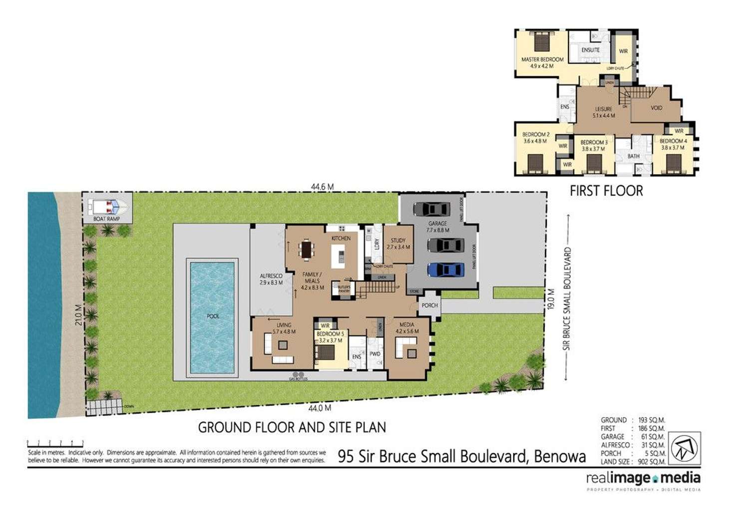 Floorplan of Homely house listing, 95 Sir Bruce Small Boulevard, Benowa Waters QLD 4217