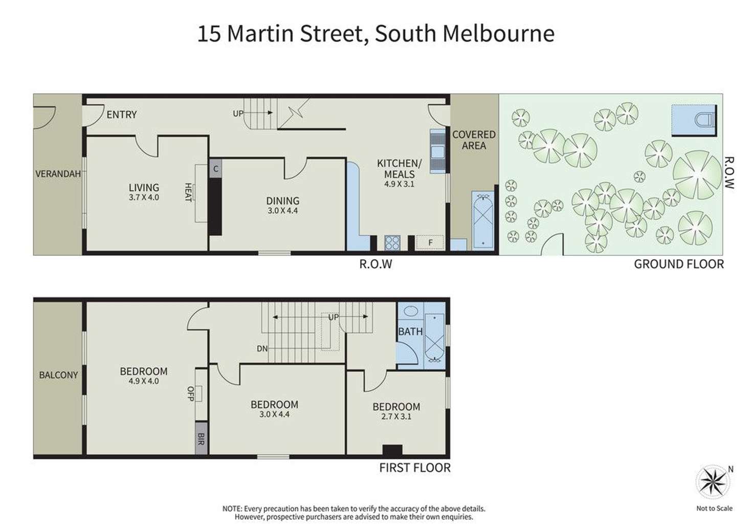 Floorplan of Homely house listing, 15 Martin Street, South Melbourne VIC 3205