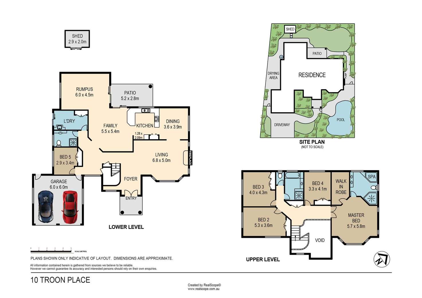 Floorplan of Homely house listing, 10 Troon Place, Carindale QLD 4152