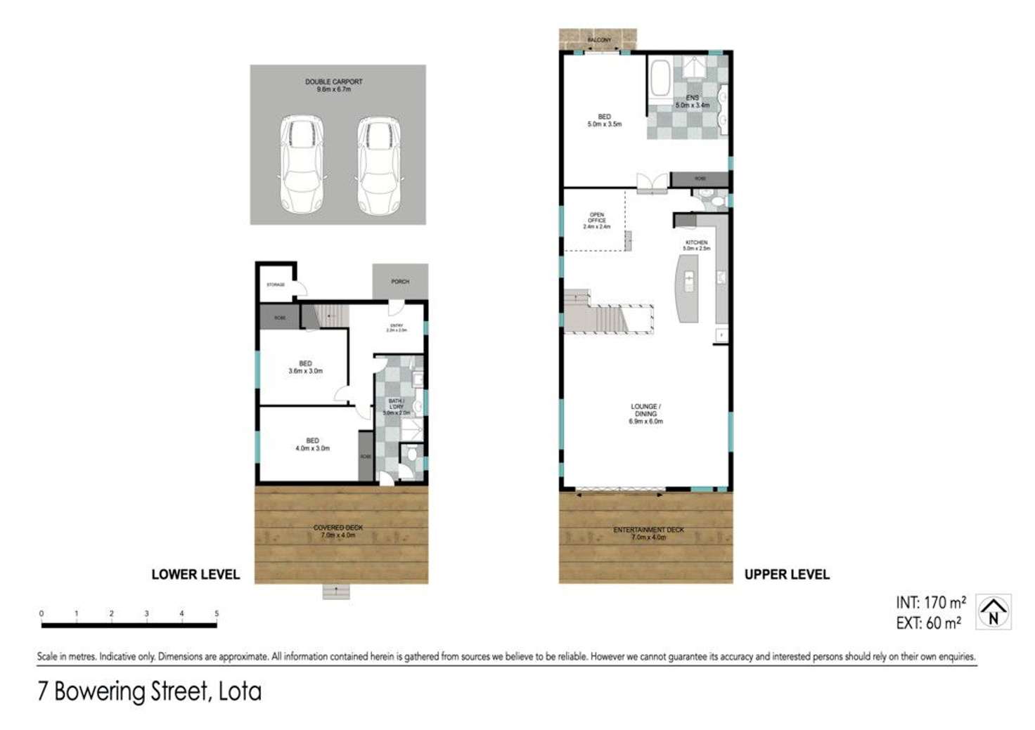 Floorplan of Homely house listing, 7 Bowering Street, Lota QLD 4179