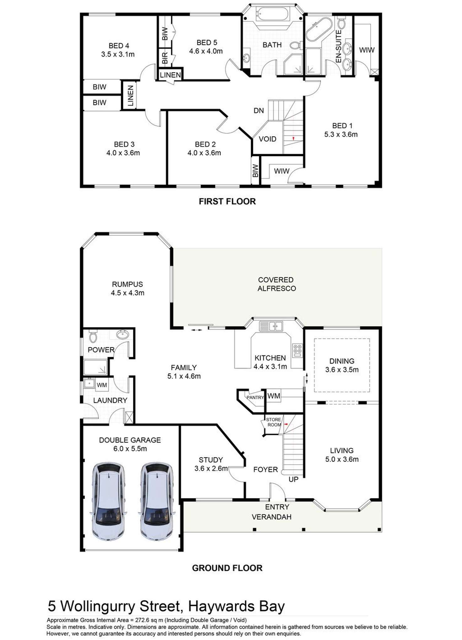 Floorplan of Homely house listing, 5 Wollingurry Street, Haywards Bay NSW 2530