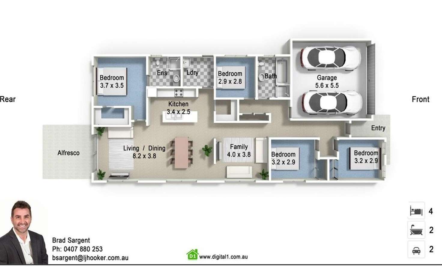 Floorplan of Homely house listing, 33 Hastings Street, The Ponds NSW 2769