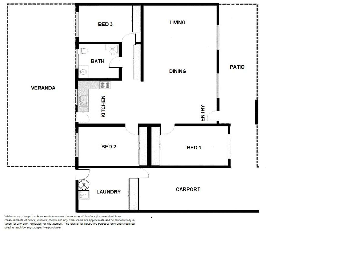 Floorplan of Homely house listing, 124 Geaney Lane, Deeragun QLD 4818