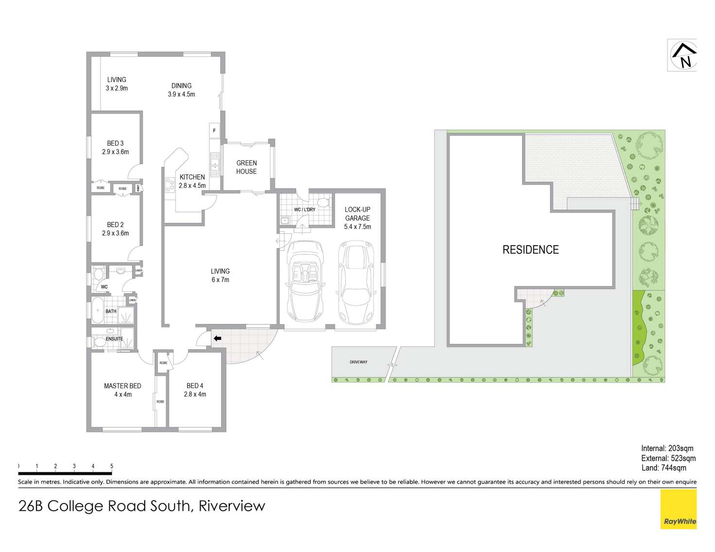 Floorplan of Homely house listing, 26B College Road South, Riverview NSW 2066