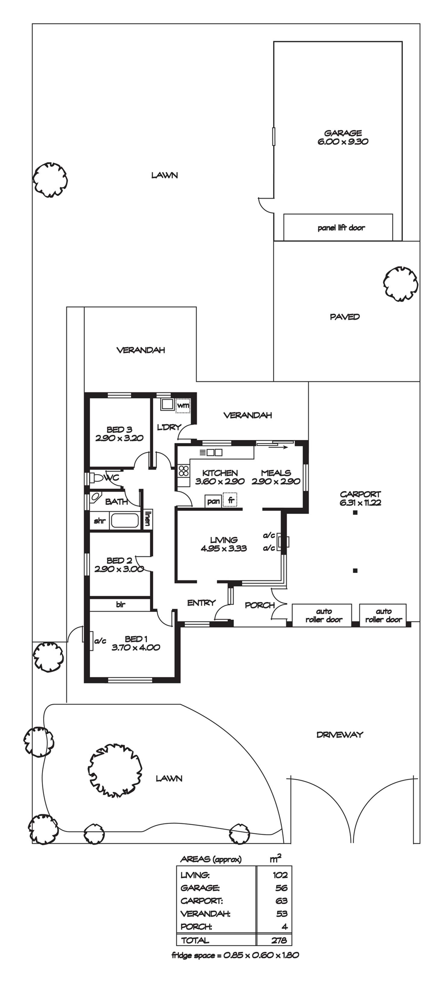 Floorplan of Homely house listing, 1128 Grand Junction Road, Hope Valley SA 5090