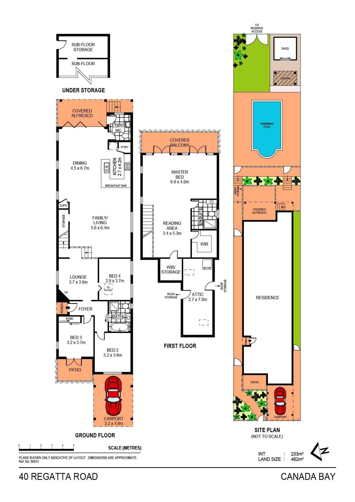 Floorplan of Homely house listing, 40 Regatta Road, Canada Bay NSW 2046