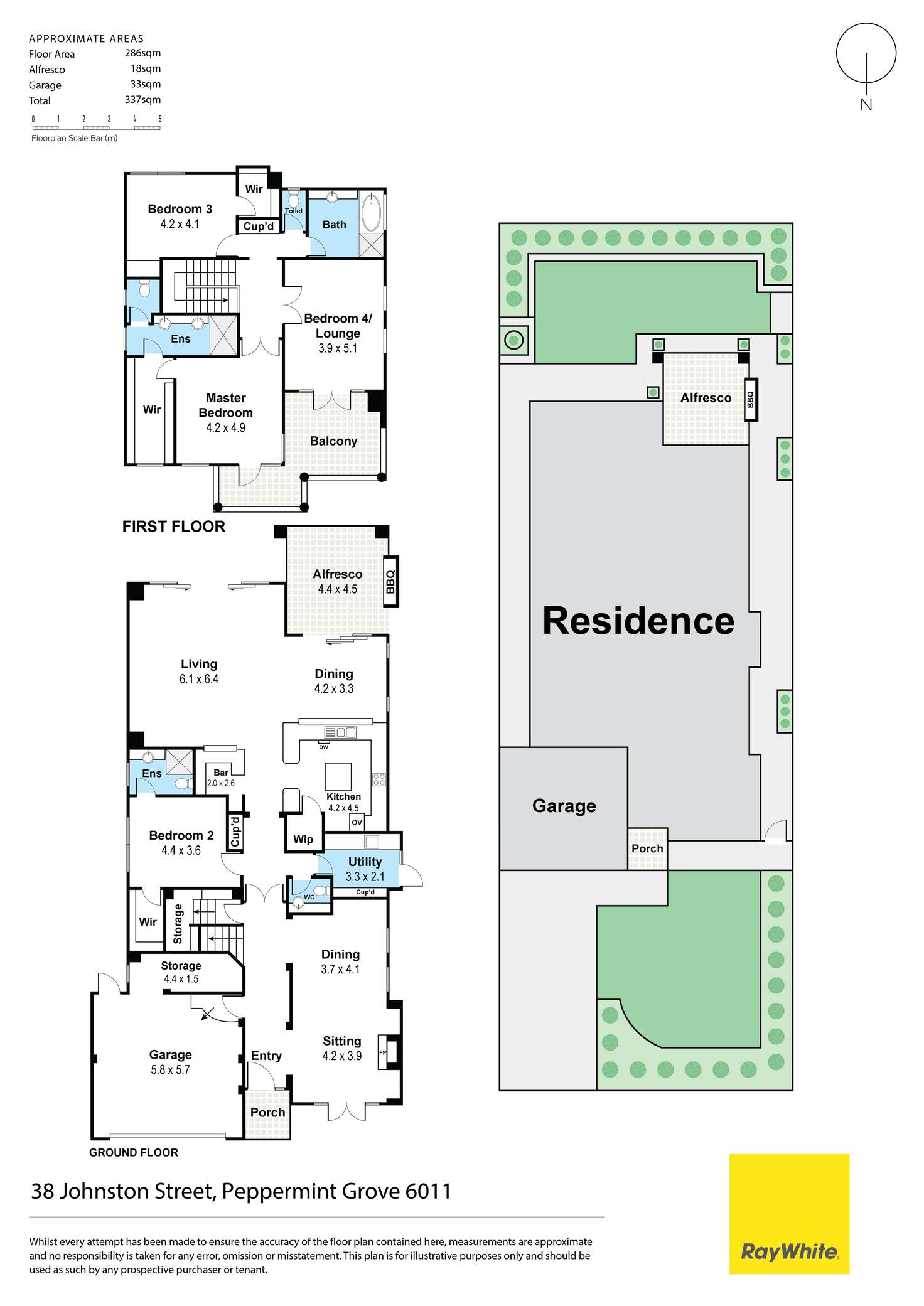 Floorplan of Homely house listing, 38 Johnston Street, Peppermint Grove WA 6011