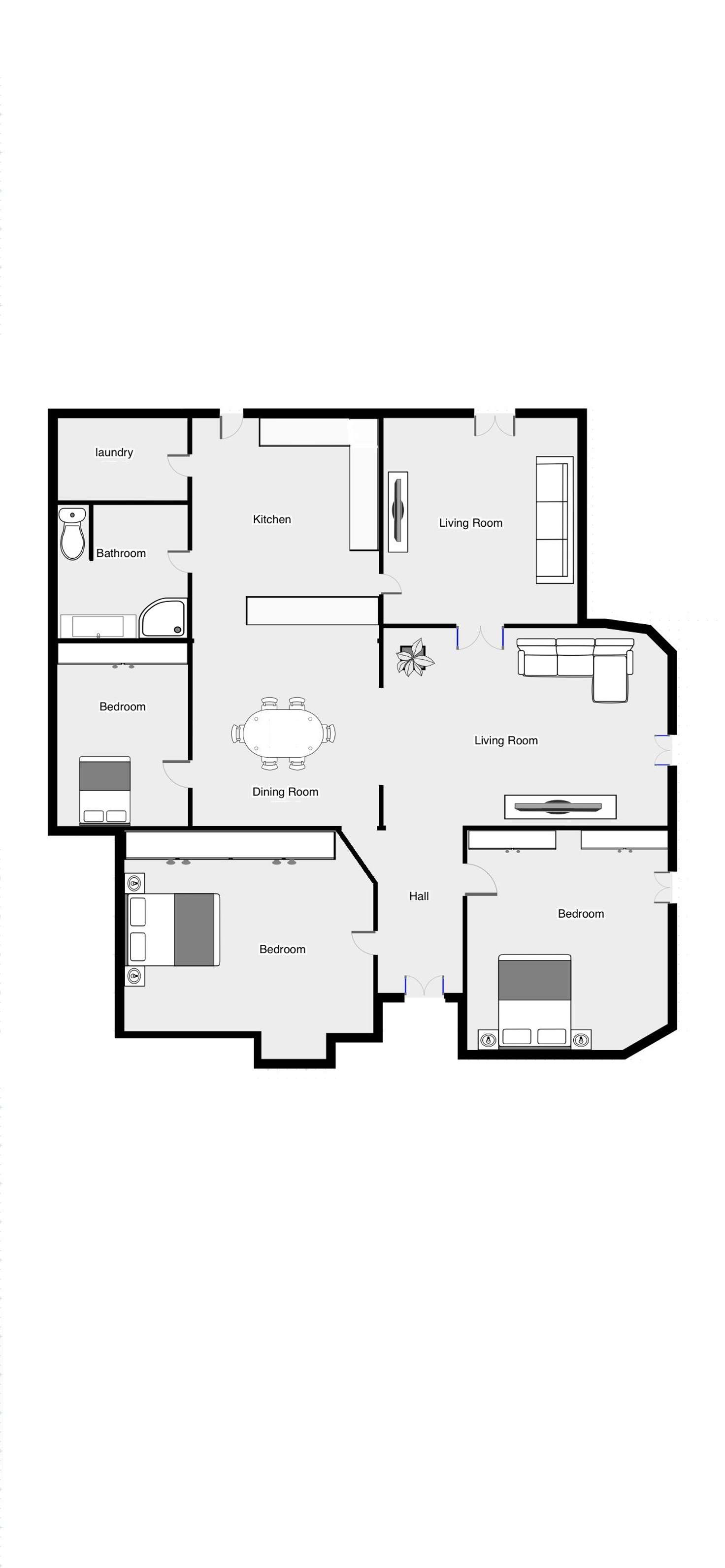 Floorplan of Homely house listing, 258 River Avenue, Birdwoodton VIC 3505