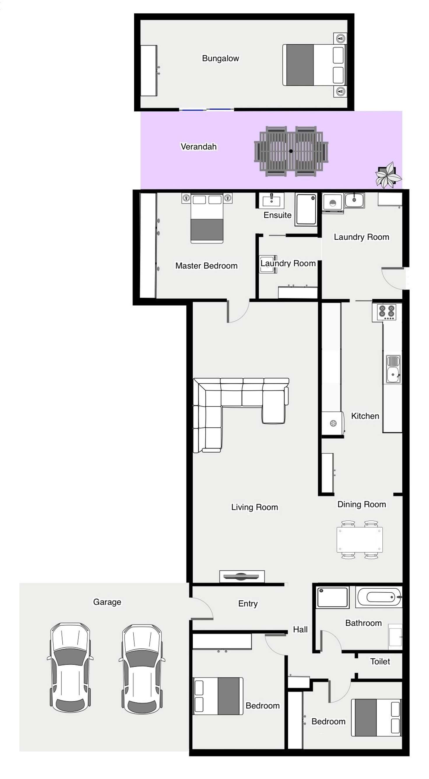 Floorplan of Homely house listing, 581 Karadoc Avenue, Irymple VIC 3498