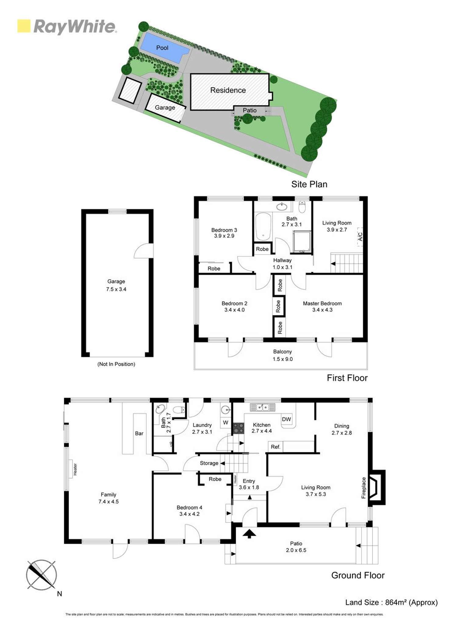 Floorplan of Homely house listing, 659 Nepean Highway, Frankston South VIC 3199