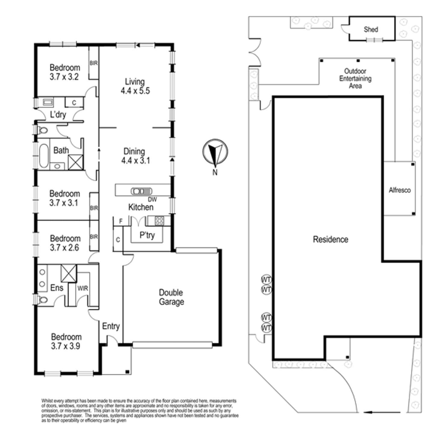 Floorplan of Homely house listing, 5 Karakul Crescent, Doreen VIC 3754