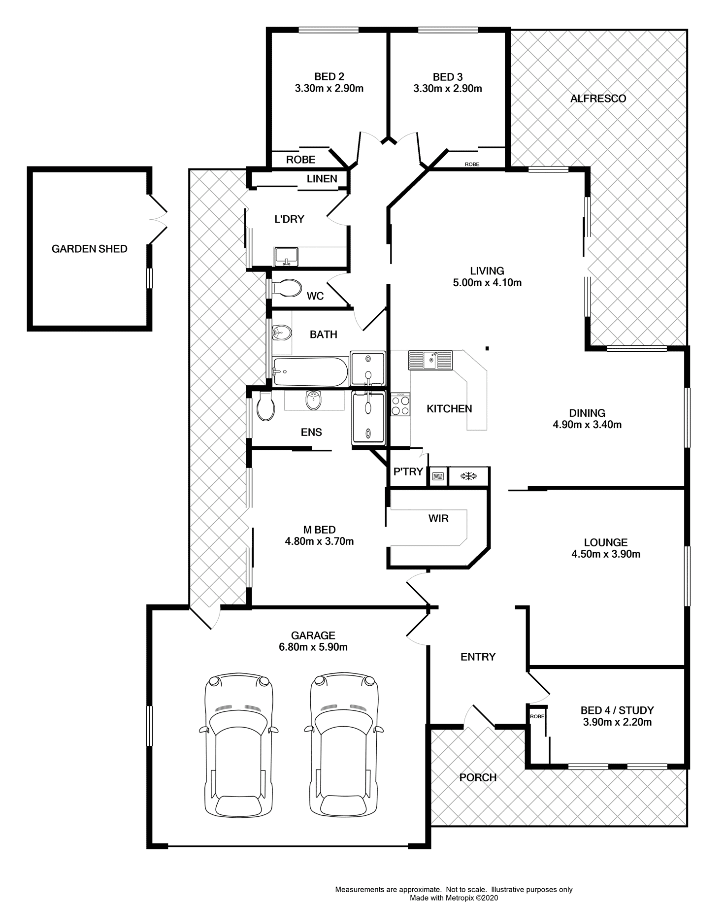 Floorplan of Homely house listing, 147 Golf Club Drive, Howlong NSW 2643