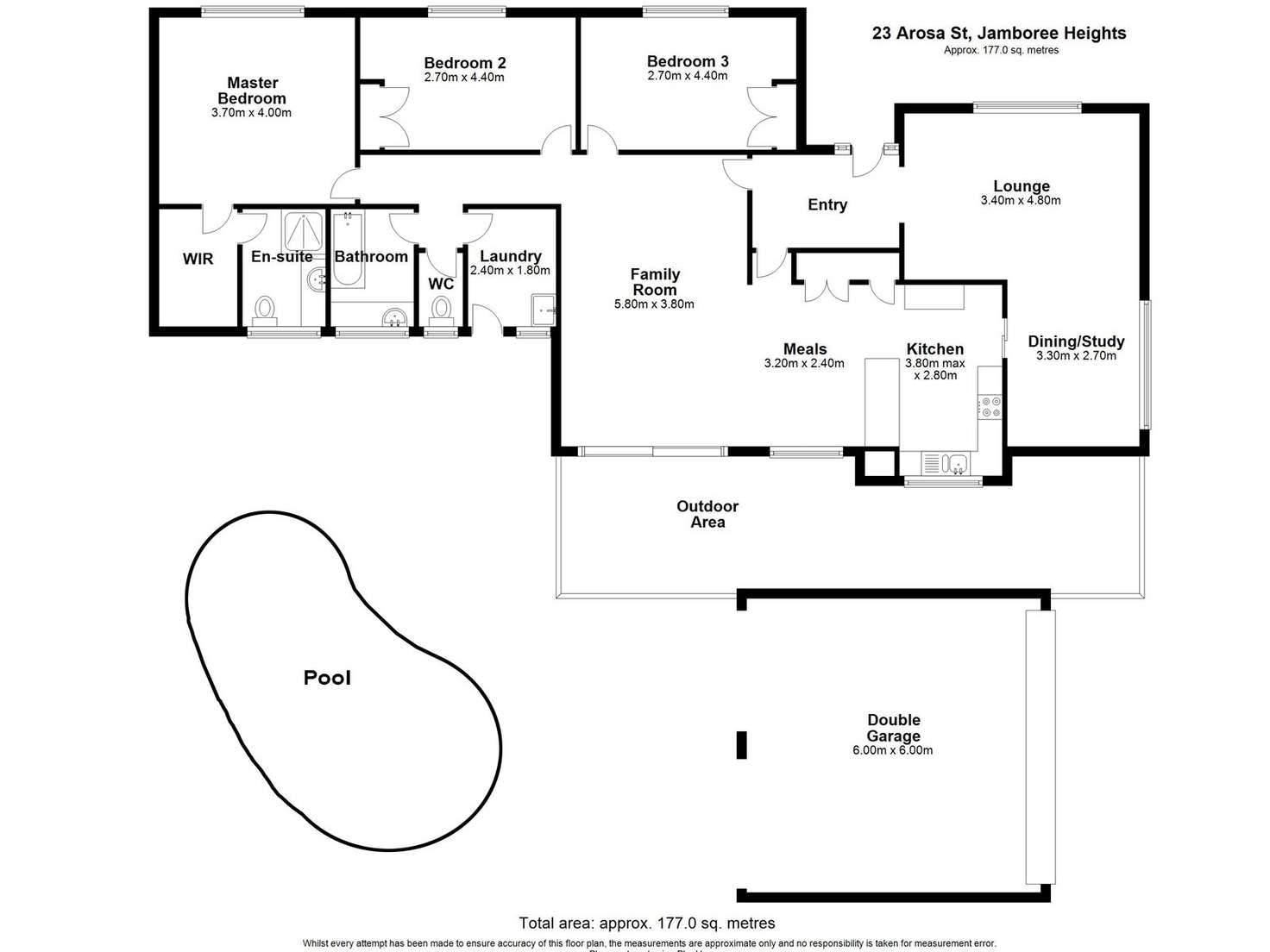 Floorplan of Homely house listing, 23 Arosa Street, Jamboree Heights QLD 4074