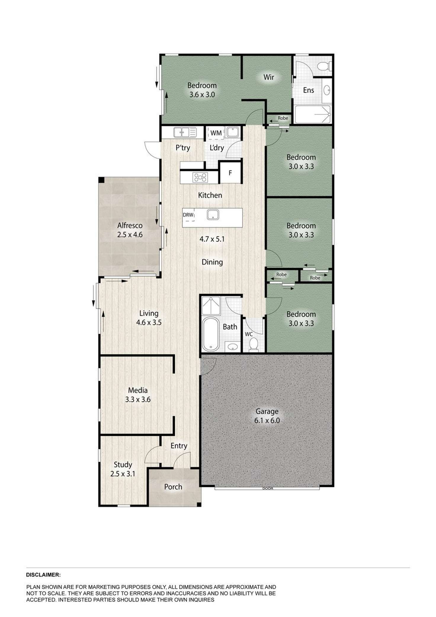 Floorplan of Homely house listing, 6 Morna Street, Newport QLD 4020