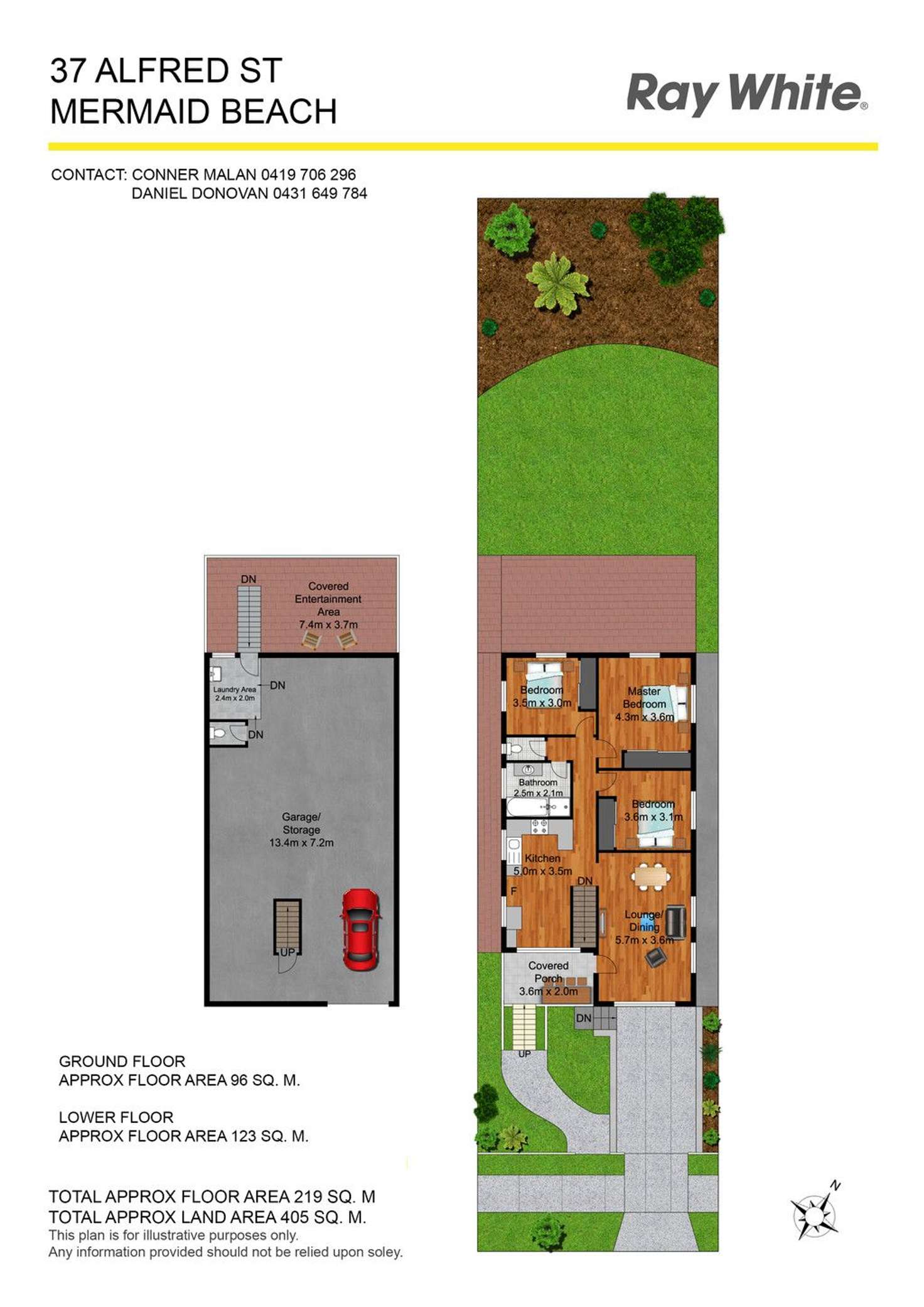 Floorplan of Homely house listing, 37 Alfred Street, Mermaid Beach QLD 4218