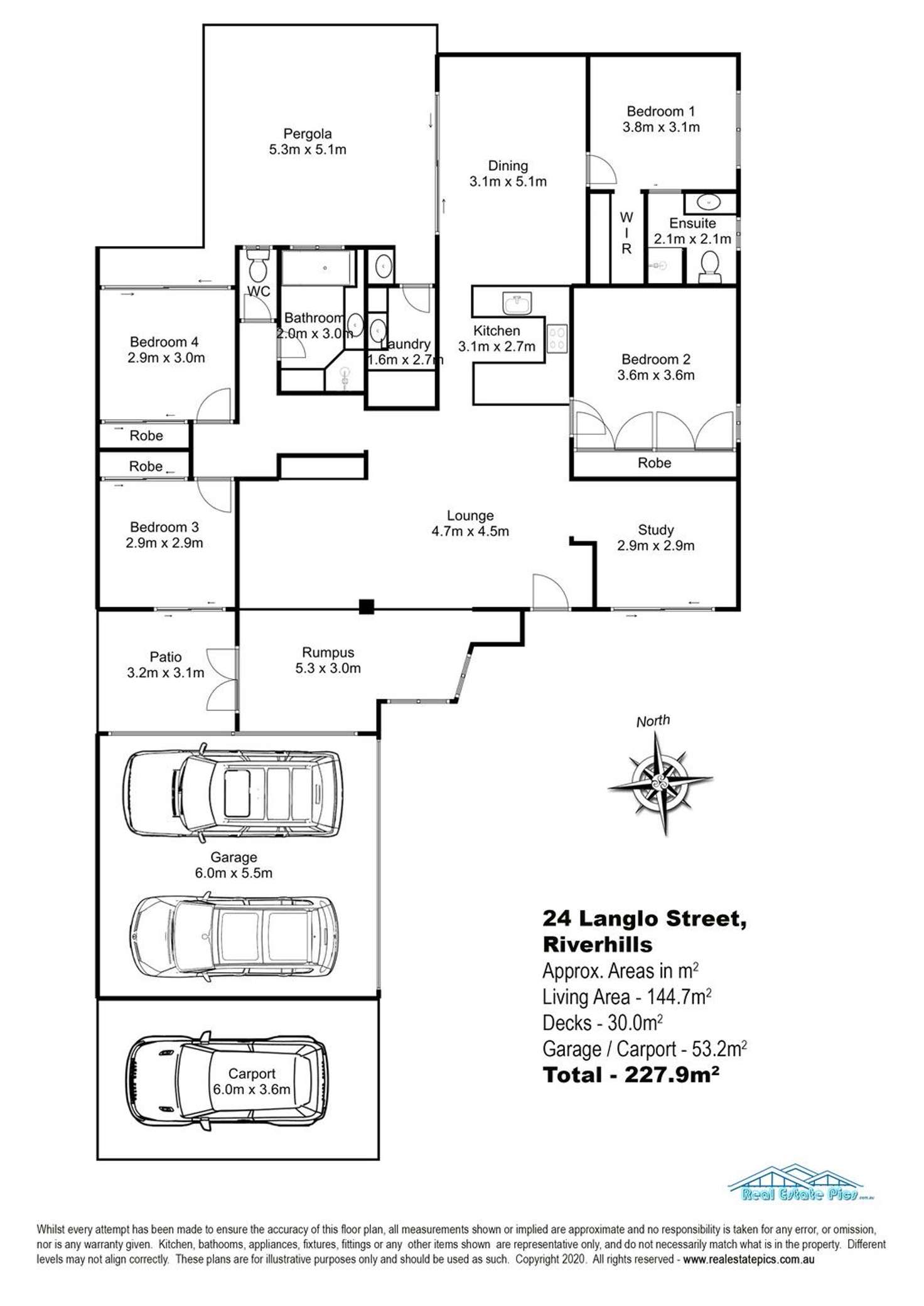 Floorplan of Homely house listing, 24 Langlo Street, Riverhills QLD 4074