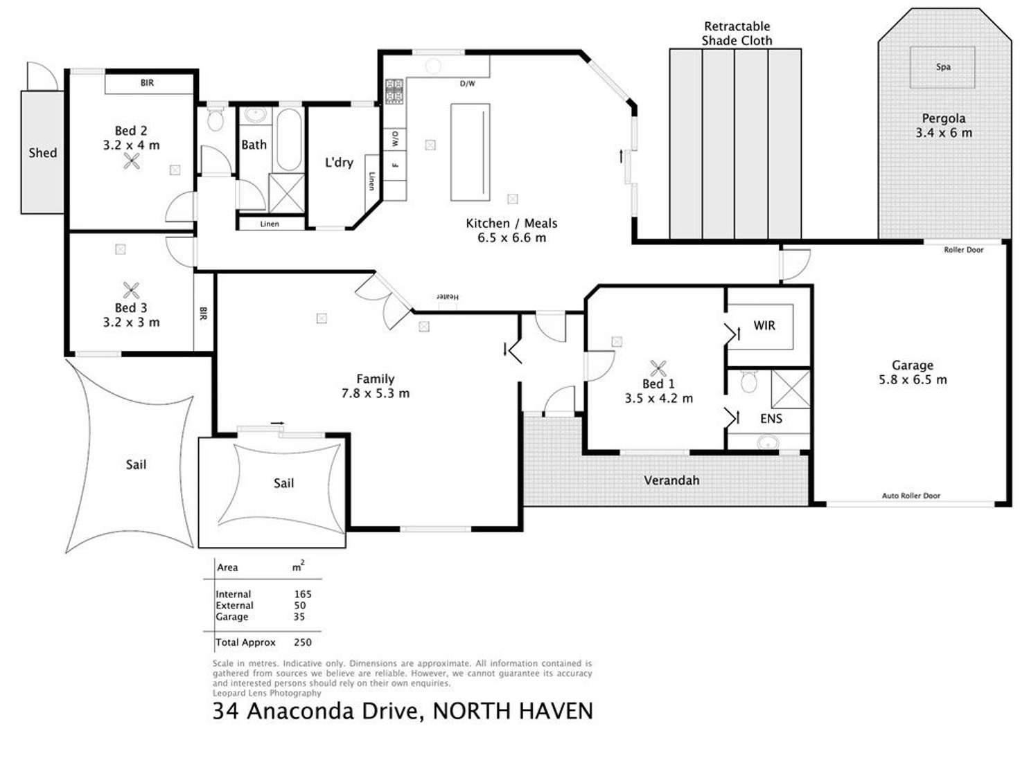 Floorplan of Homely house listing, 34 Anaconda Drive, North Haven SA 5018