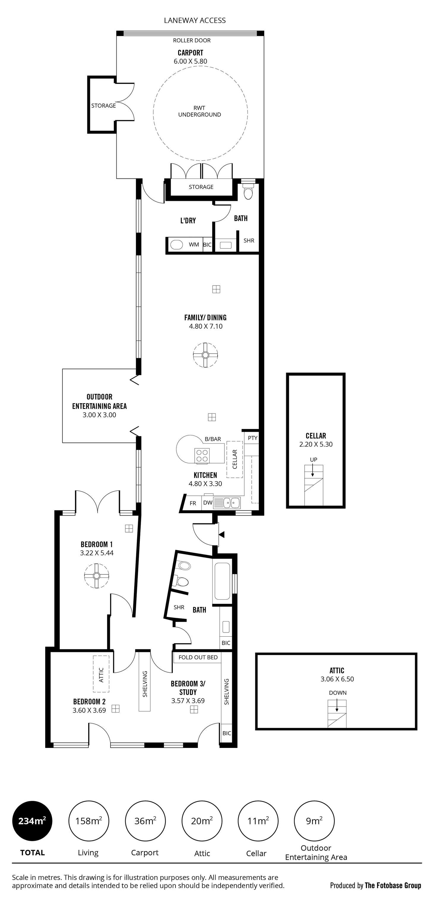 Floorplan of Homely house listing, 67A High Street, Kensington SA 5068