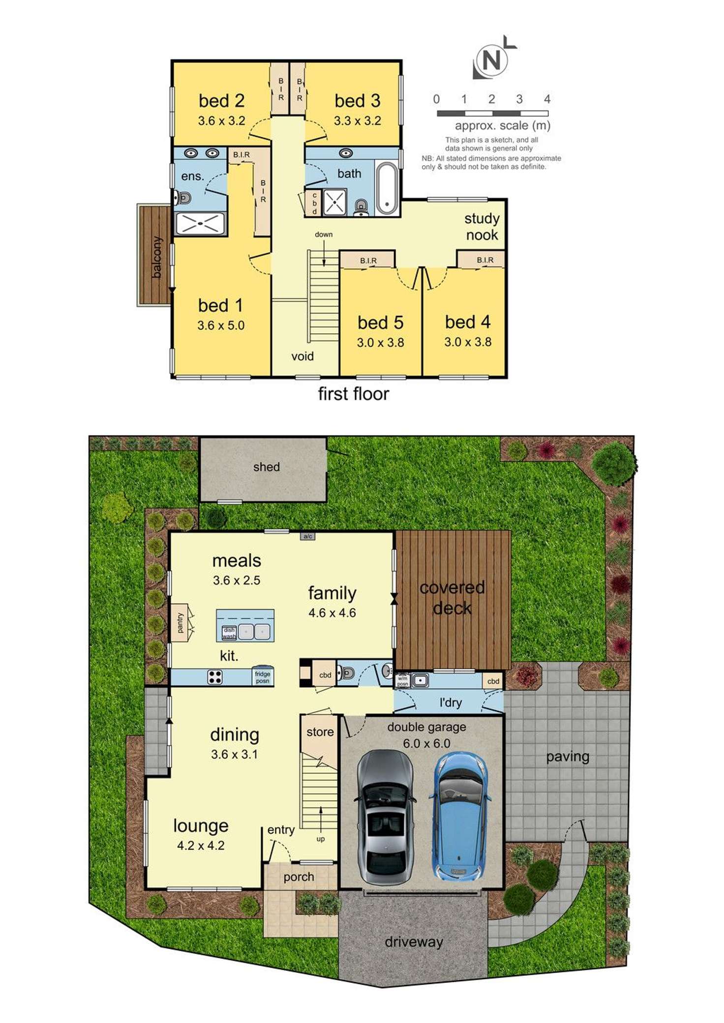 Floorplan of Homely house listing, 1 Notre Dame Parade, Mulgrave VIC 3170