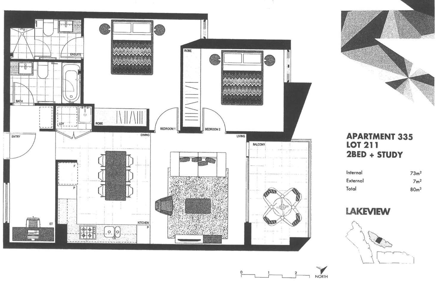 Floorplan of Homely apartment listing, 335/5 Vermont Crescent, Riverwood NSW 2210