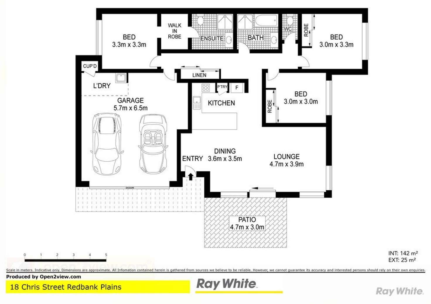 Floorplan of Homely house listing, 1/18 Chris Street, Redbank QLD 4301