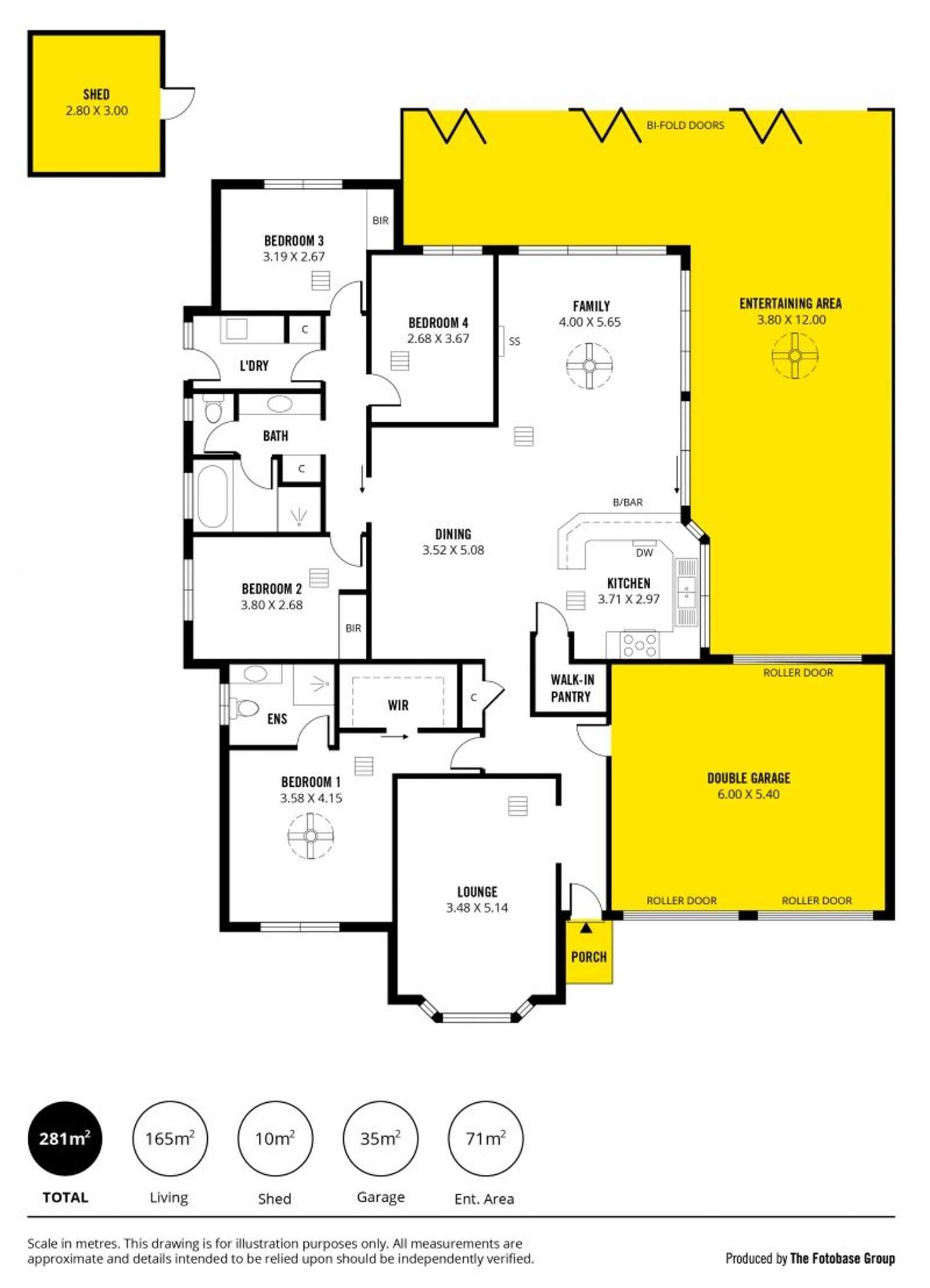 Floorplan of Homely house listing, 12 Harbour Drive, Gulfview Heights SA 5096