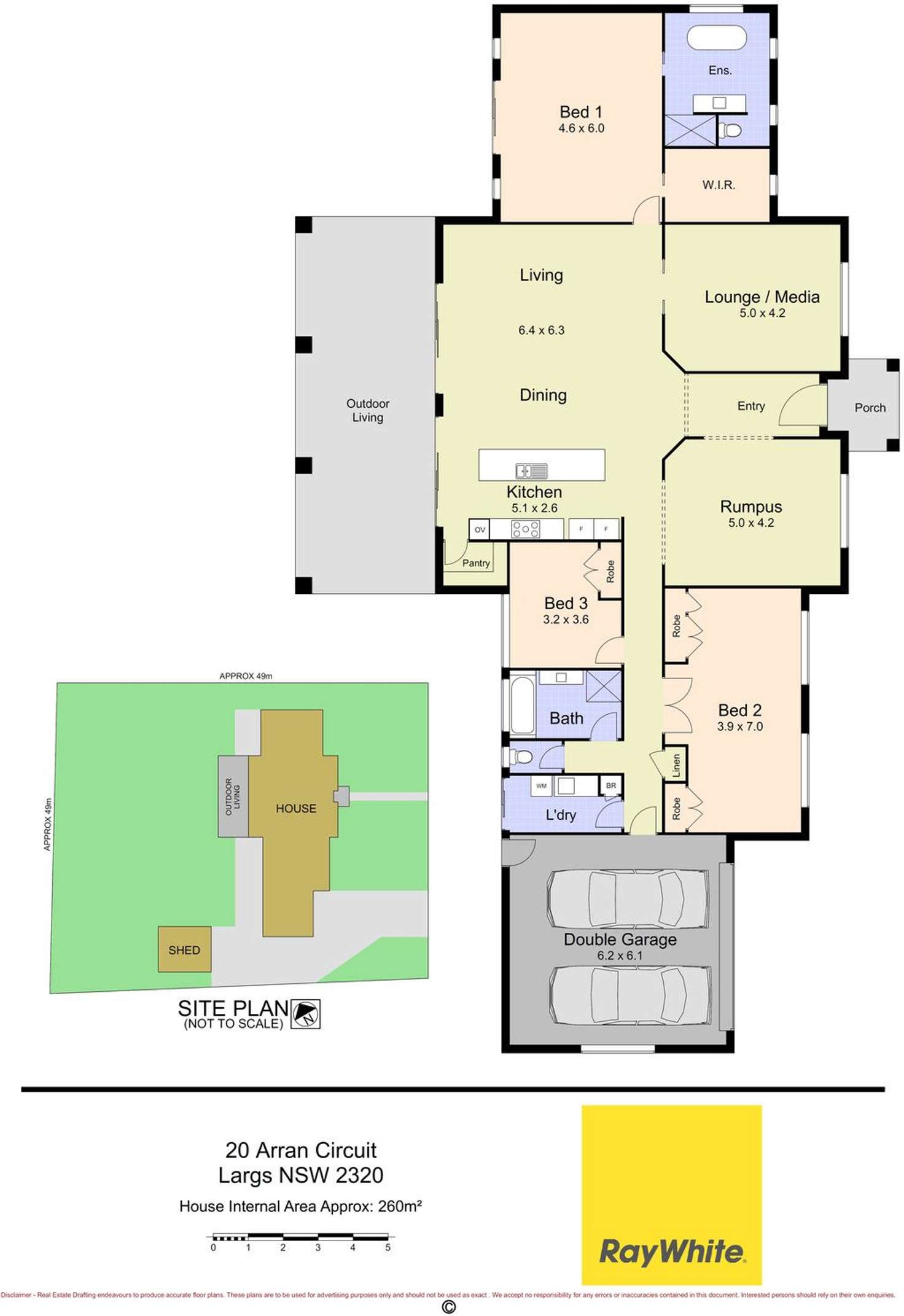 Floorplan of Homely house listing, 20 Arran Circuit, Largs NSW 2320