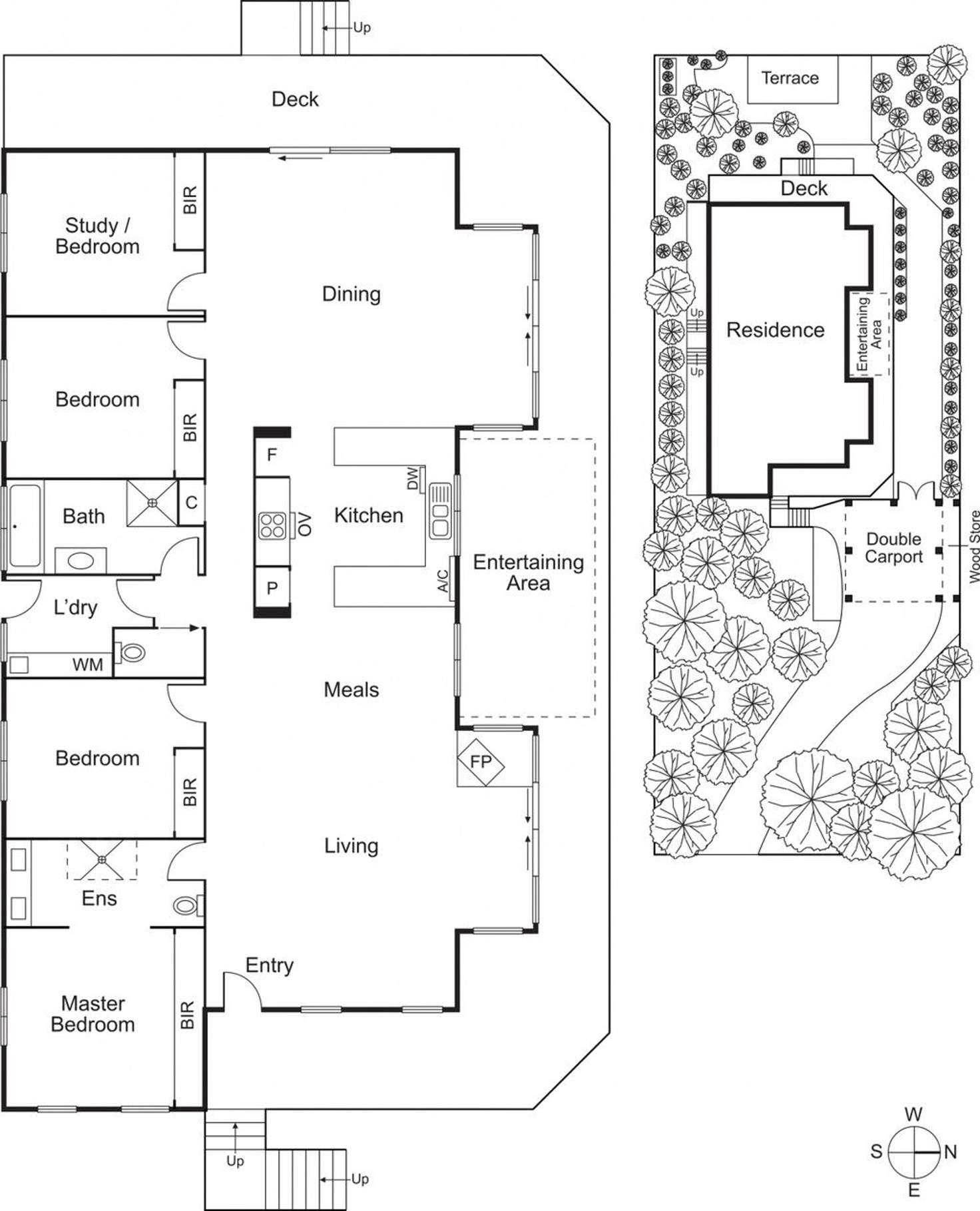 Floorplan of Homely house listing, 8 Andrea Street, Rye VIC 3941