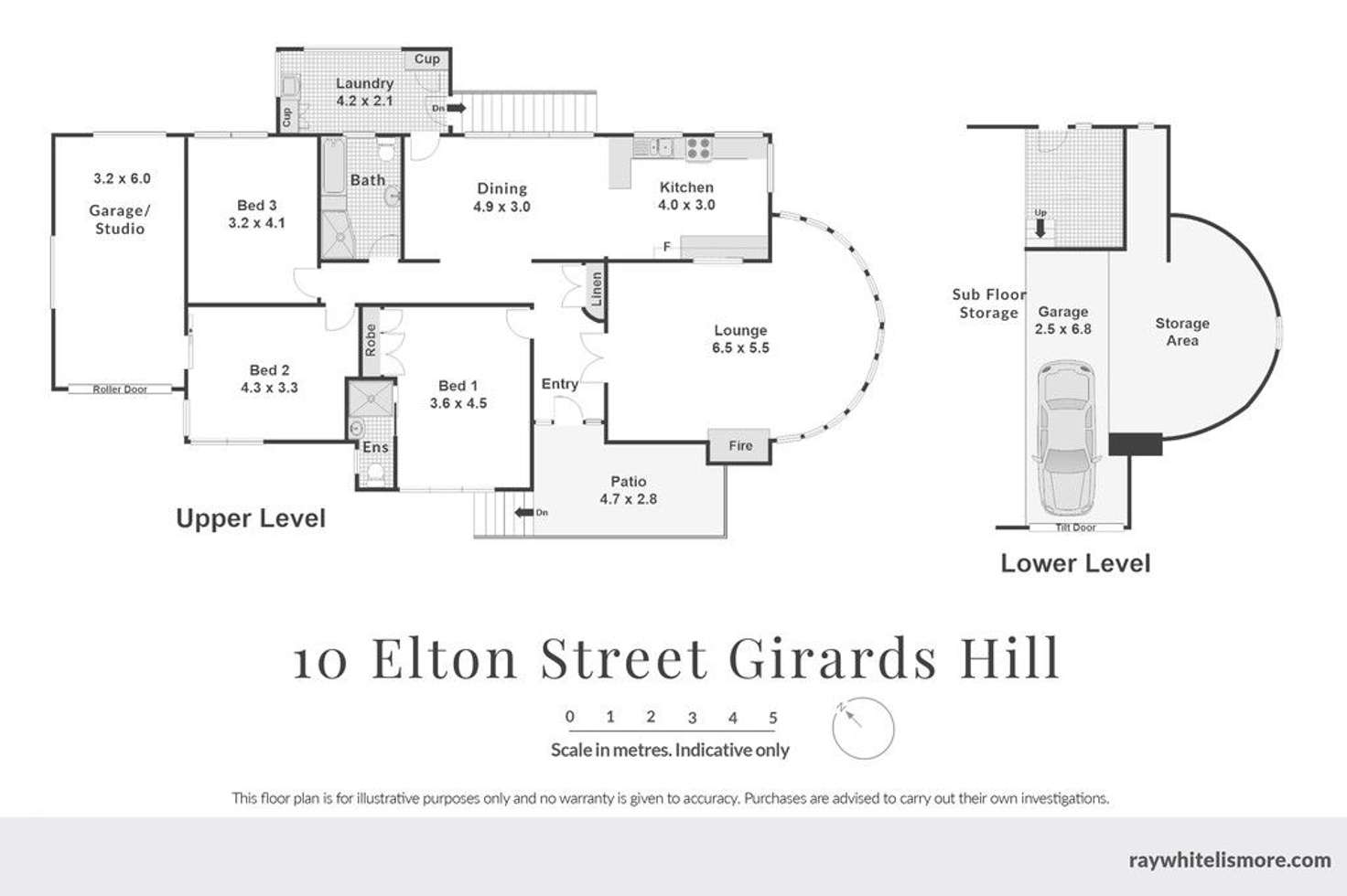 Floorplan of Homely house listing, 10 Elton Street, Girards Hill NSW 2480
