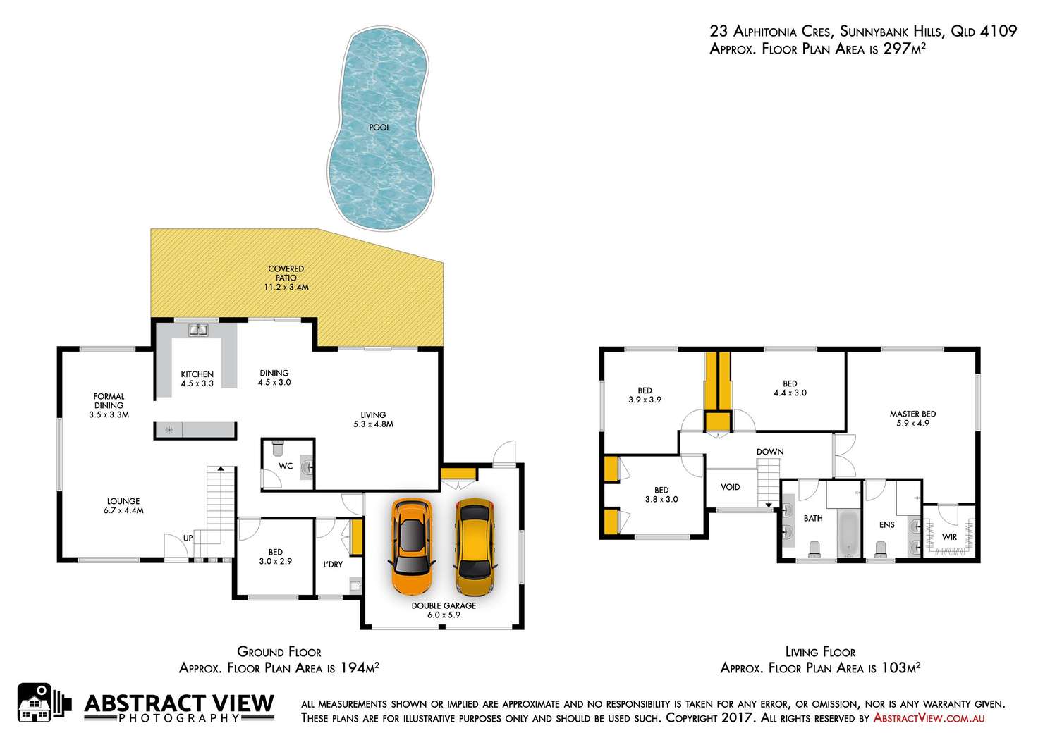 Floorplan of Homely house listing, 23 Alphitonia Crescent, Sunnybank Hills QLD 4109