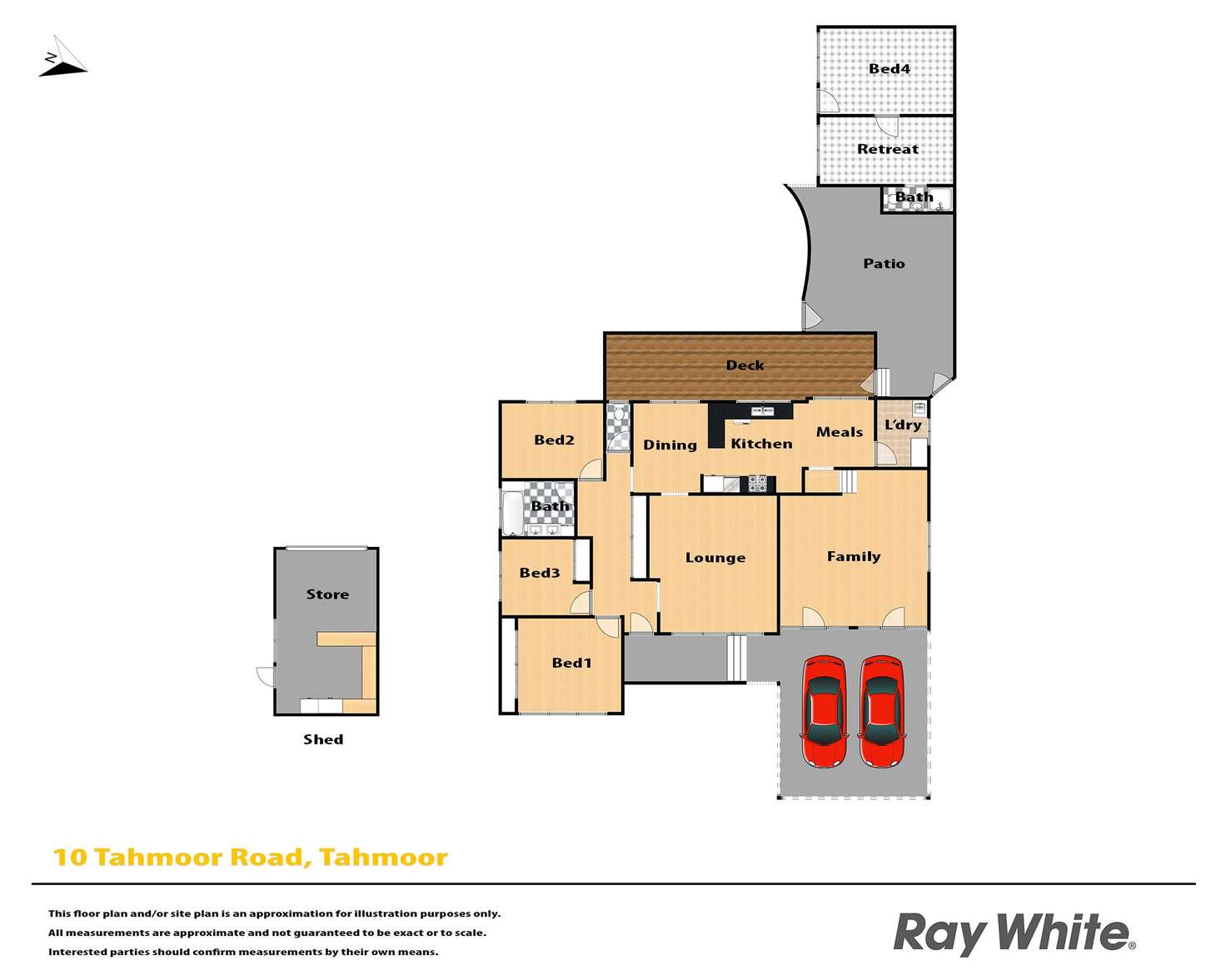 Floorplan of Homely house listing, 10 Tahmoor Road, Tahmoor NSW 2573