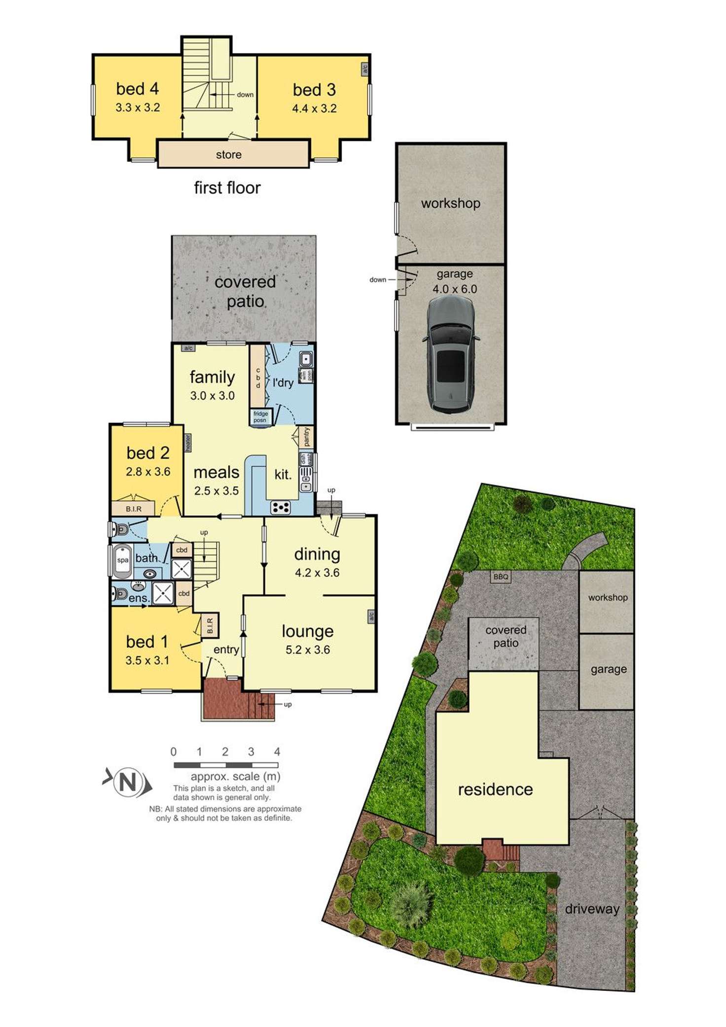 Floorplan of Homely house listing, 25 Alderbrook Avenue, Mulgrave VIC 3170