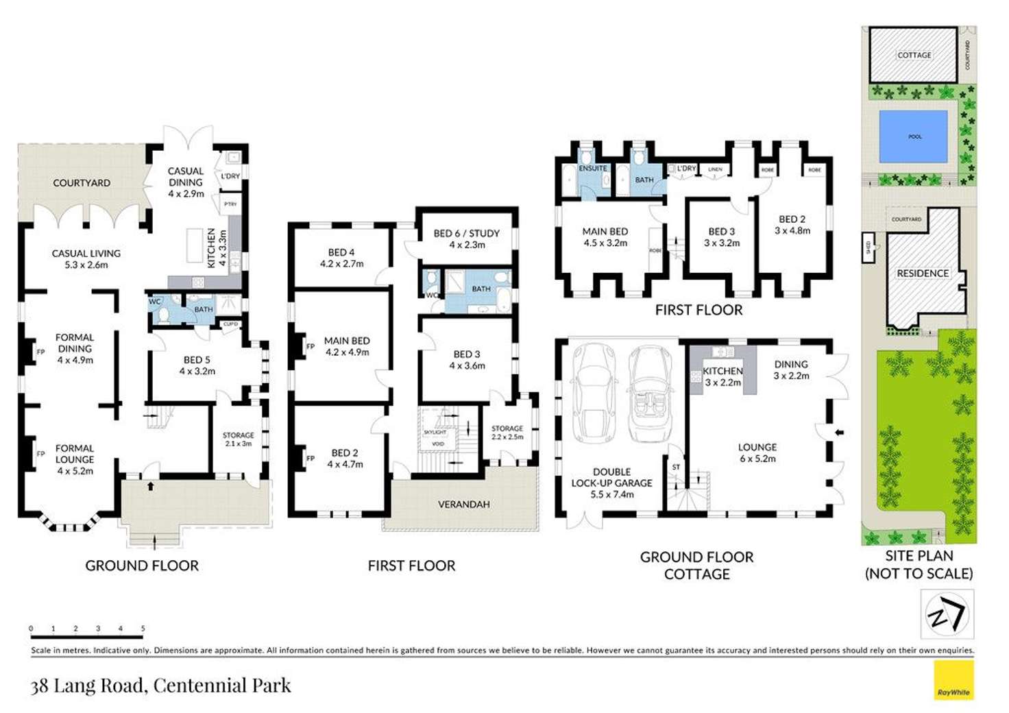 Floorplan of Homely house listing, 38 Lang Road, Centennial Park NSW 2021