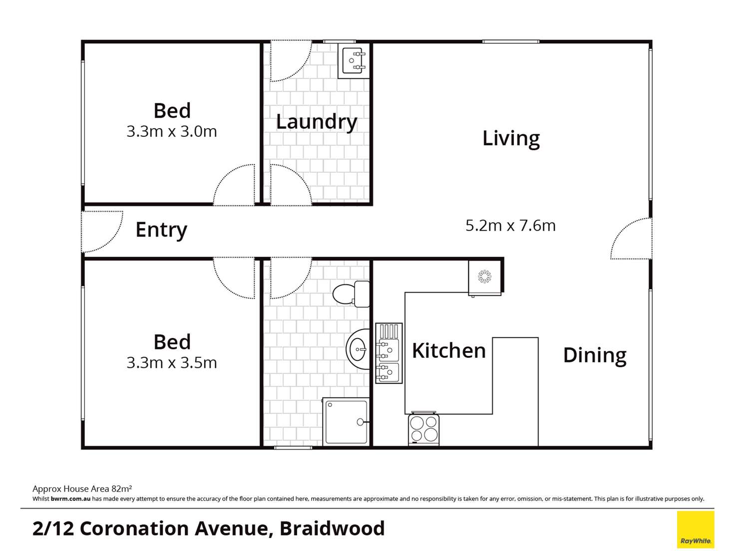 Floorplan of Homely house listing, 2/12 Coronation Avenue, Braidwood NSW 2622