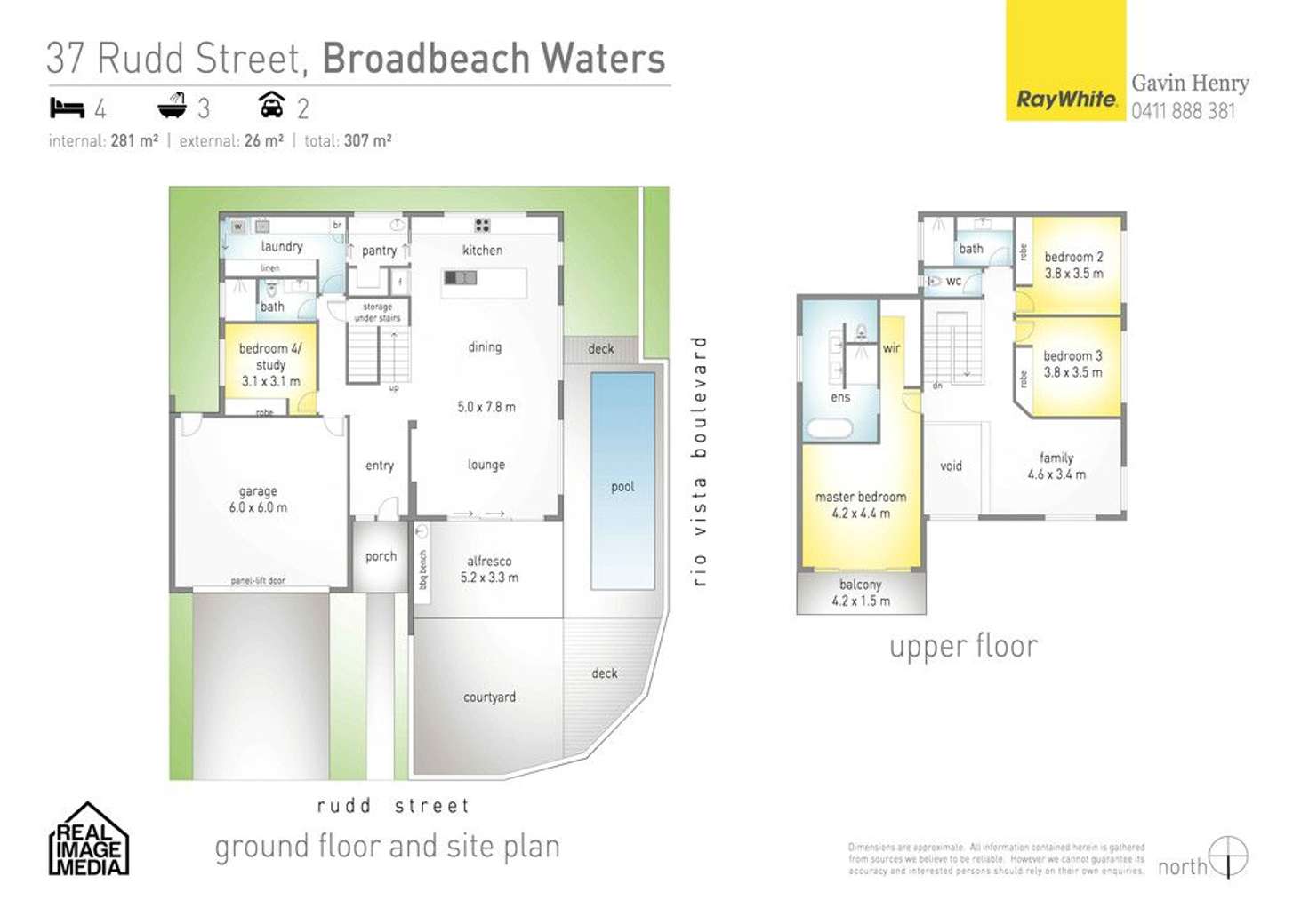 Floorplan of Homely house listing, 37 Rudd Street, Broadbeach Waters QLD 4218