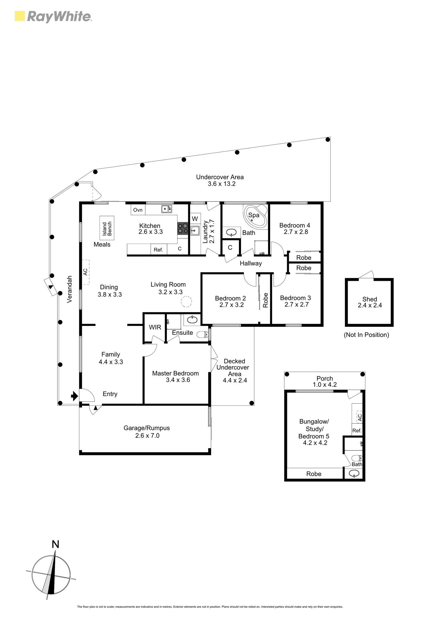 Floorplan of Homely house listing, 11 Deakin Crescent, Baxter VIC 3911