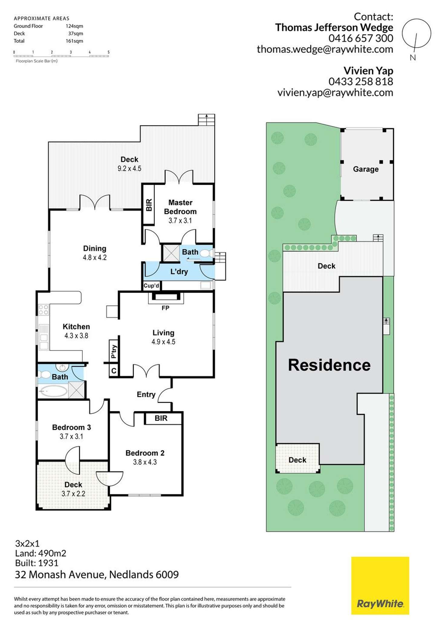 Floorplan of Homely house listing, 32 Monash Avenue, Nedlands WA 6009