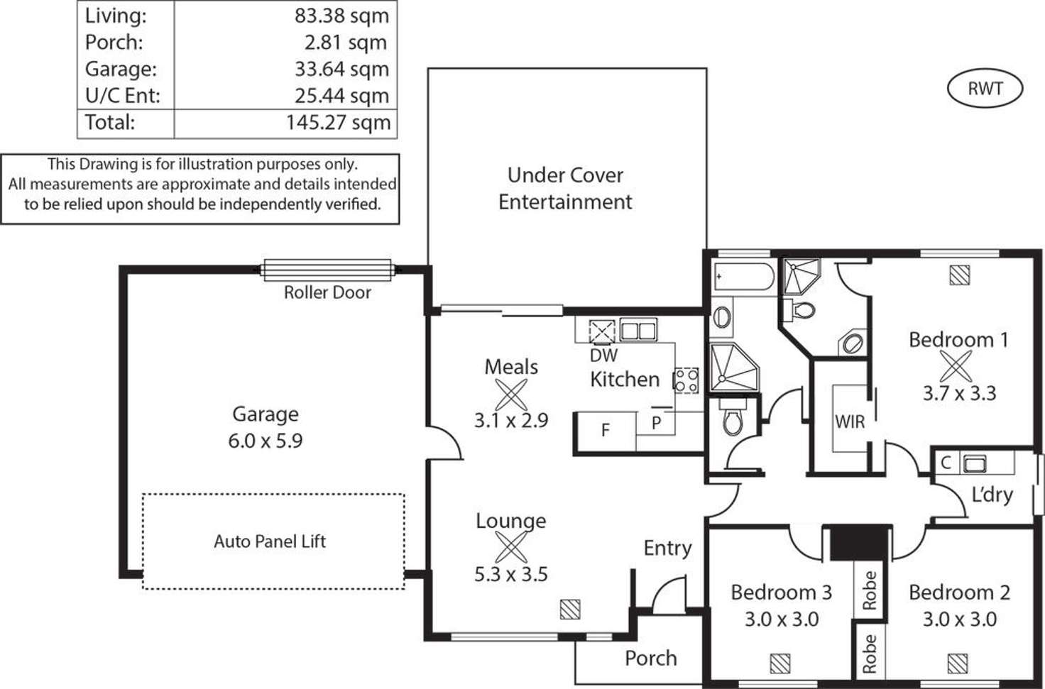 Floorplan of Homely house listing, 11 Watson Street, Beverley SA 5009