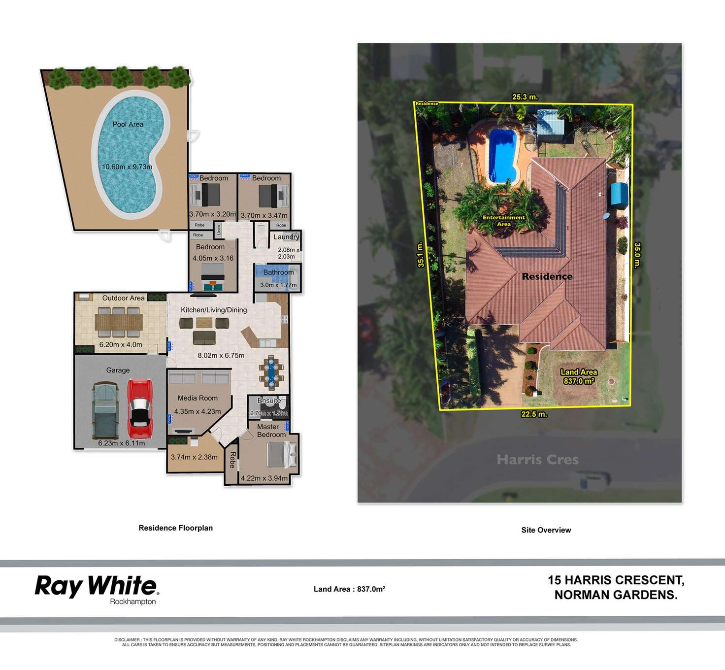 Floorplan of Homely house listing, 15 Harris Crescent, Norman Gardens QLD 4701