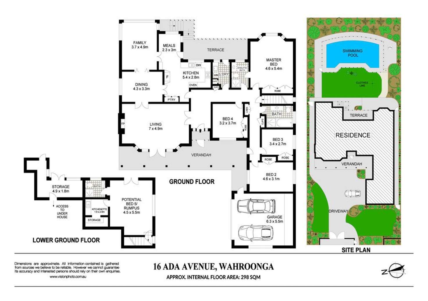 Floorplan of Homely house listing, 16 Ada Avenue, Wahroonga NSW 2076