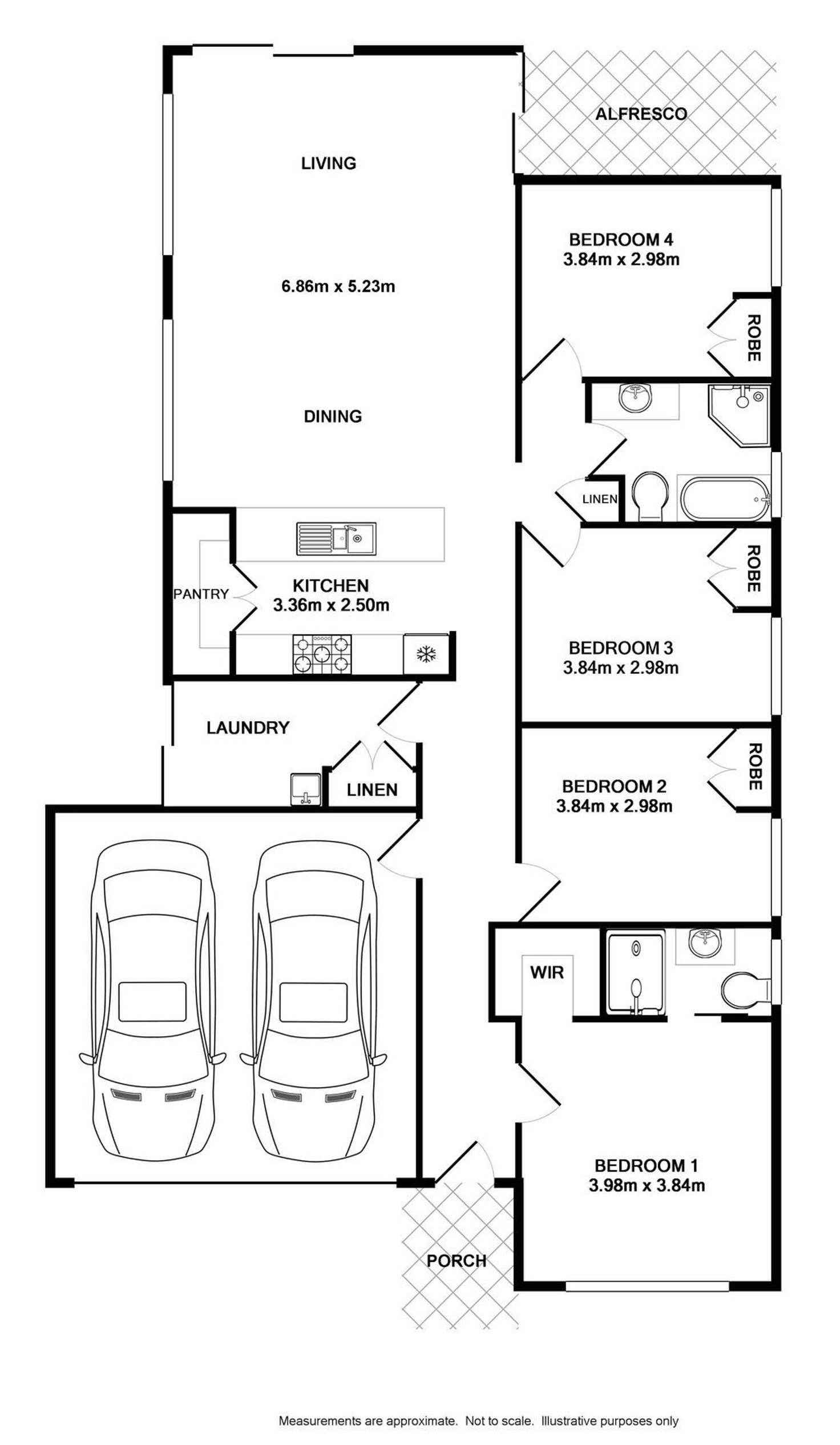 Floorplan of Homely house listing, 18 O'Connell Lane, Caddens NSW 2747