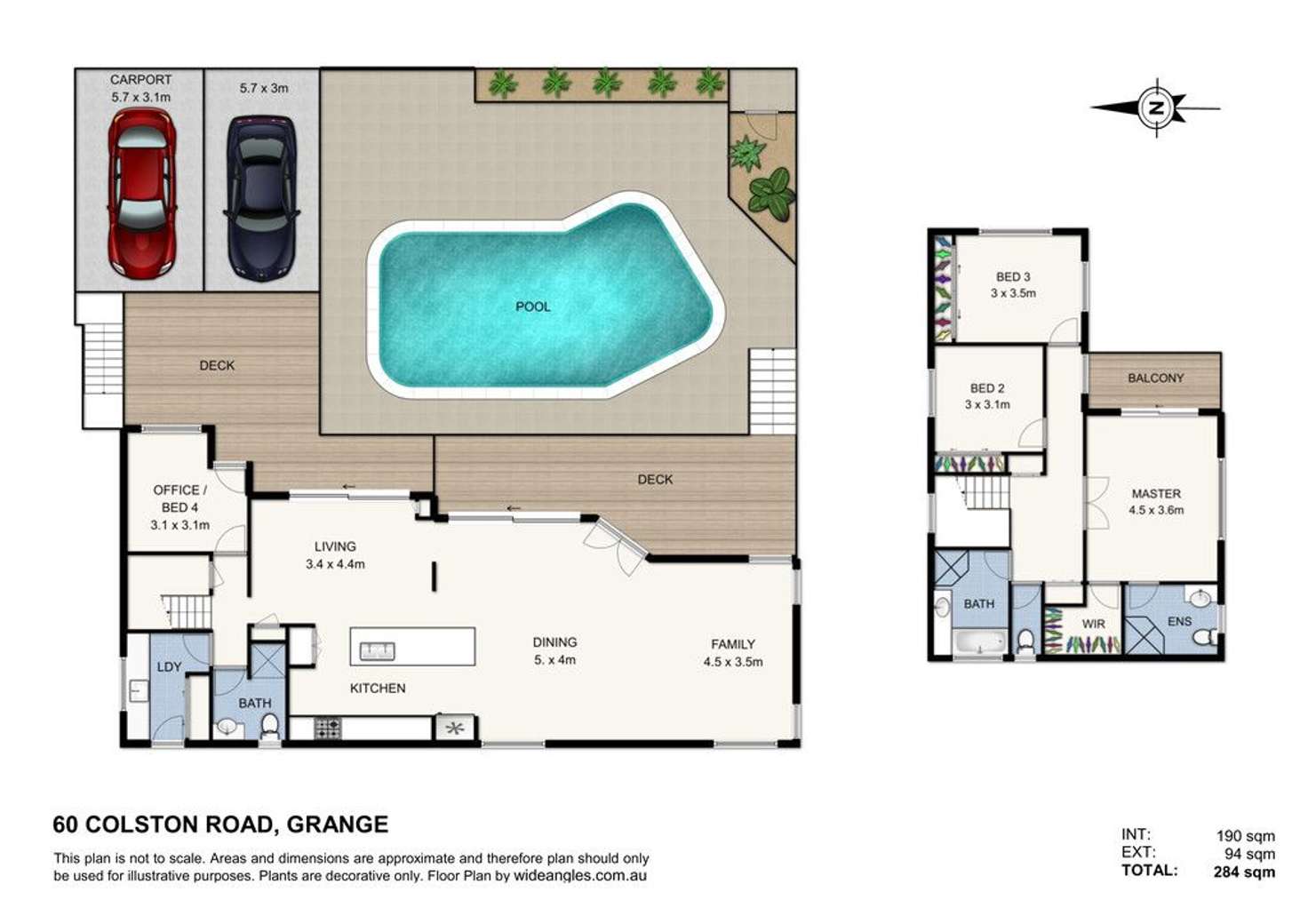 Floorplan of Homely house listing, 60 Colston Road, Grange QLD 4051