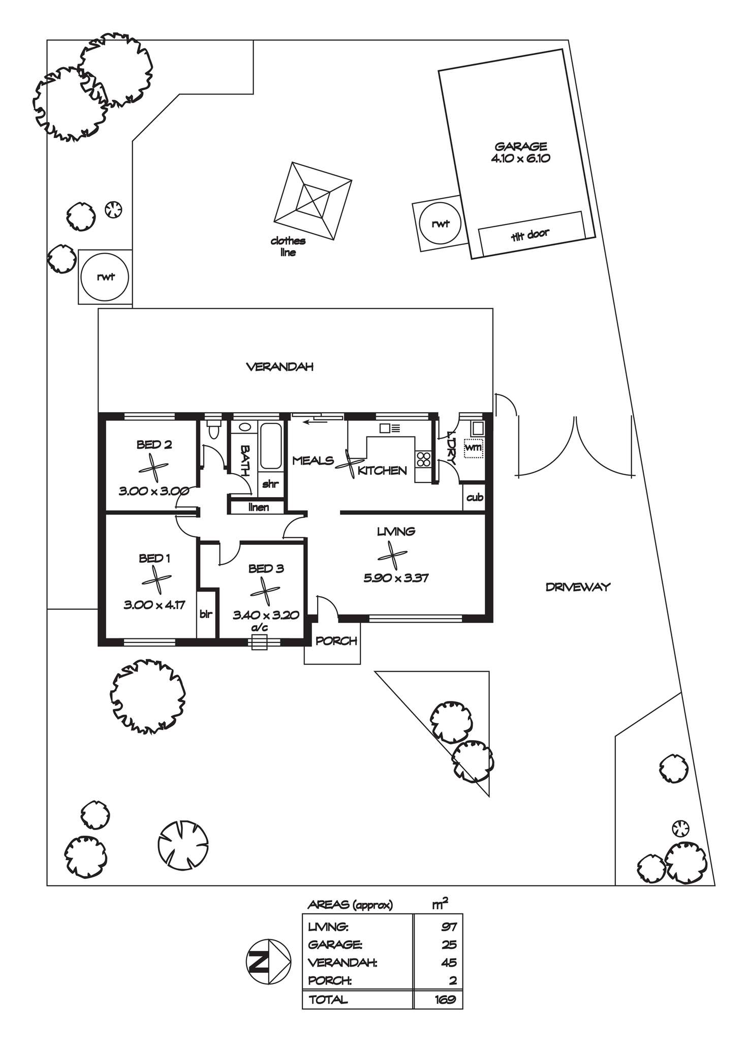 Floorplan of Homely house listing, 8 Moore Court, Salisbury North SA 5108