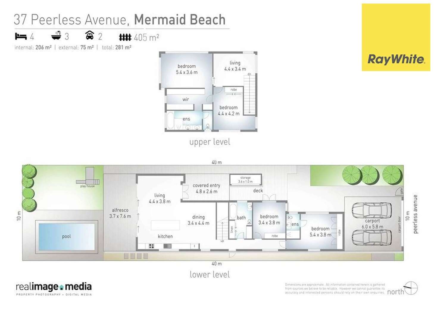 Floorplan of Homely house listing, 37 Peerless Avenue, Mermaid Beach QLD 4218