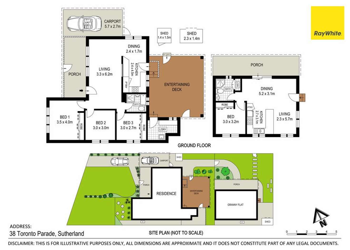 Floorplan of Homely house listing, 38 Toronto Parade, Sutherland NSW 2232