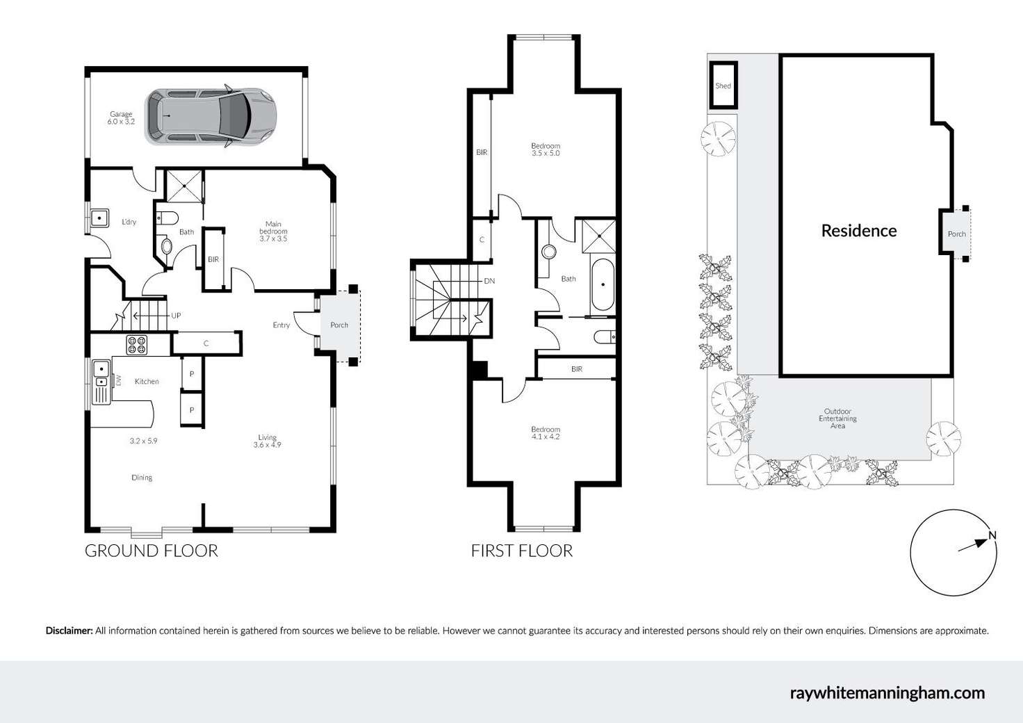 Floorplan of Homely townhouse listing, 8/10-12 Lawson Parade, Heidelberg Heights VIC 3081