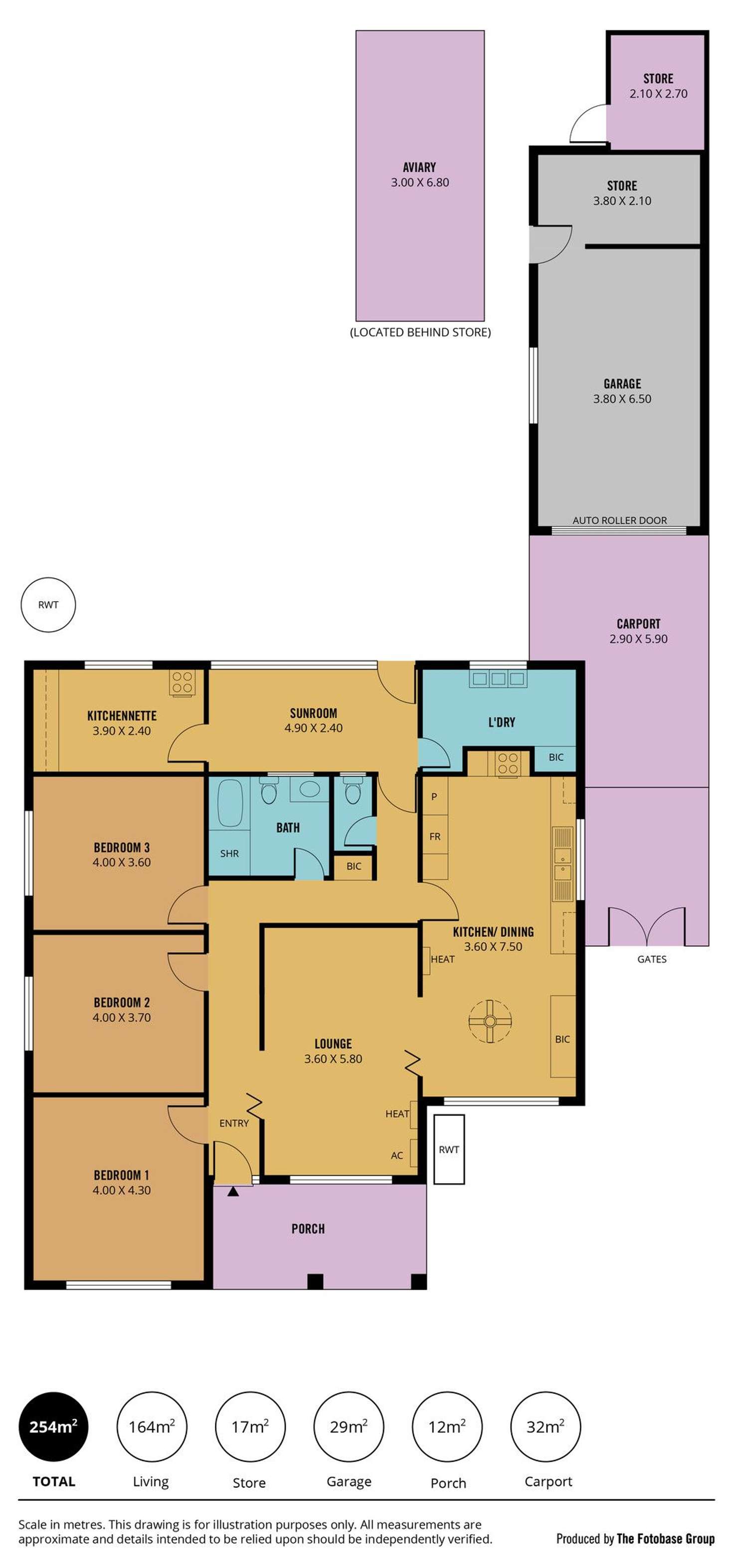 Floorplan of Homely house listing, 13 Aberfeldy Avenue, Woodville SA 5011