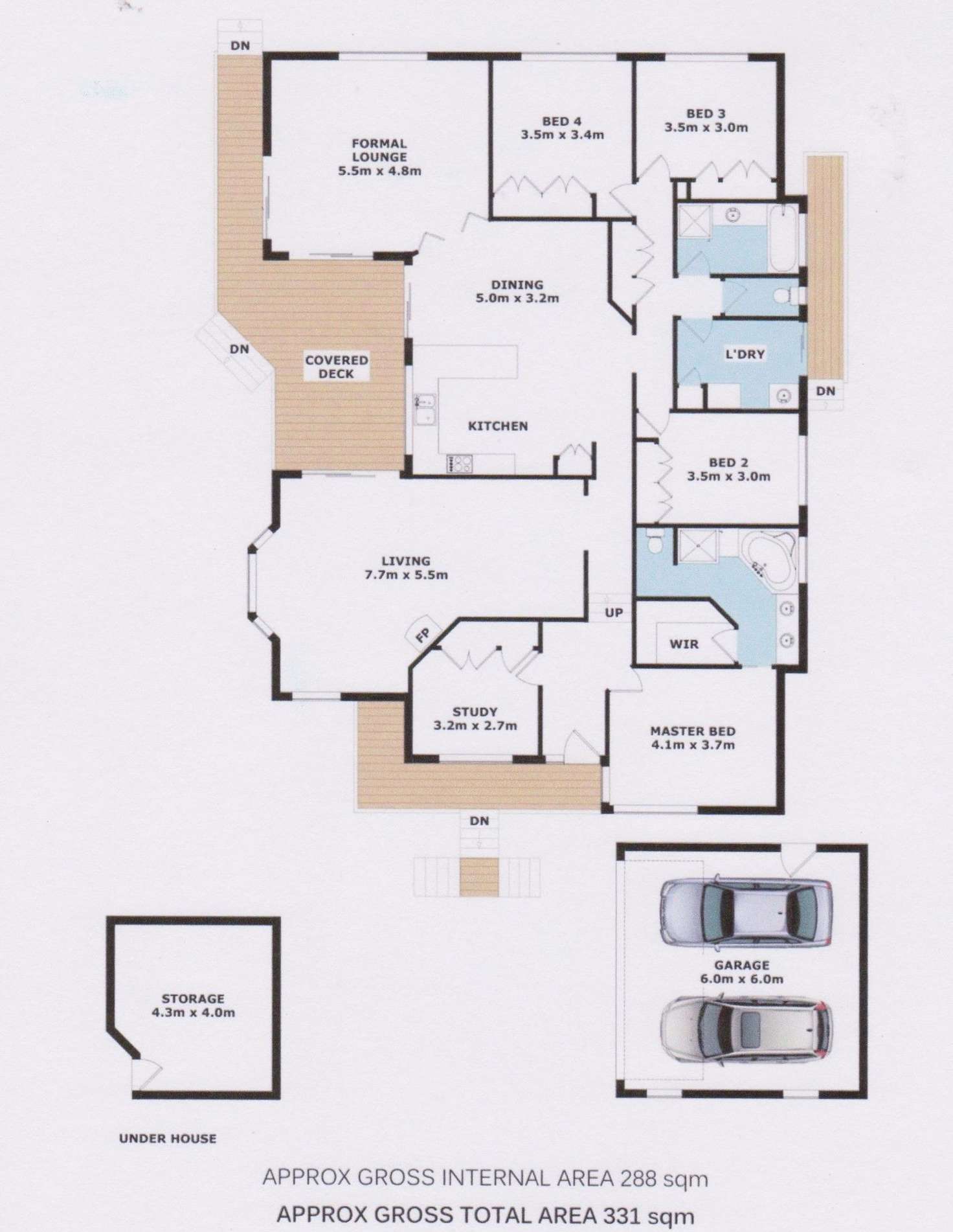Floorplan of Homely house listing, 11 Connelly Court, Albany Creek QLD 4035