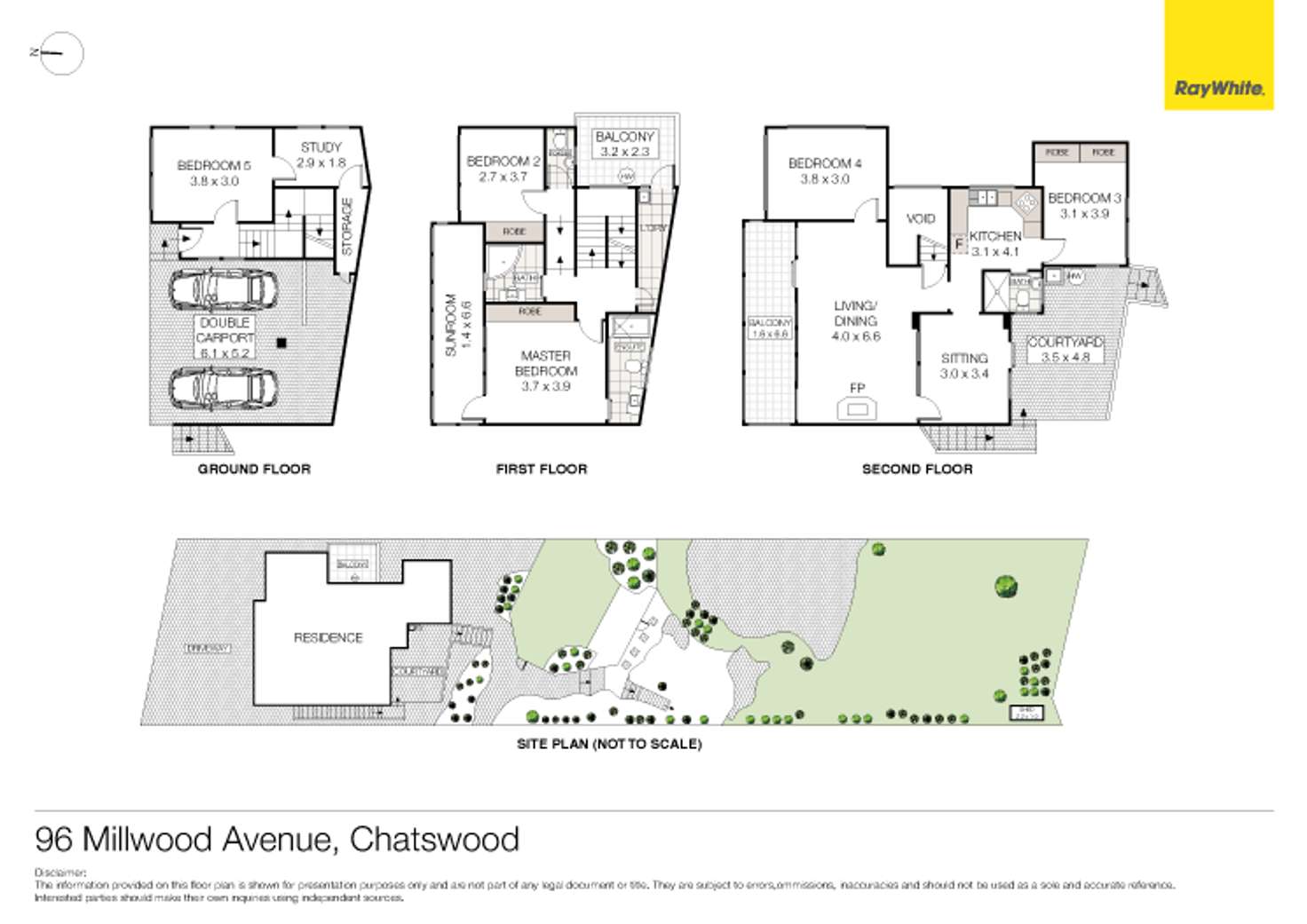 Floorplan of Homely house listing, 96 Millwood Avenue, Chatswood NSW 2067